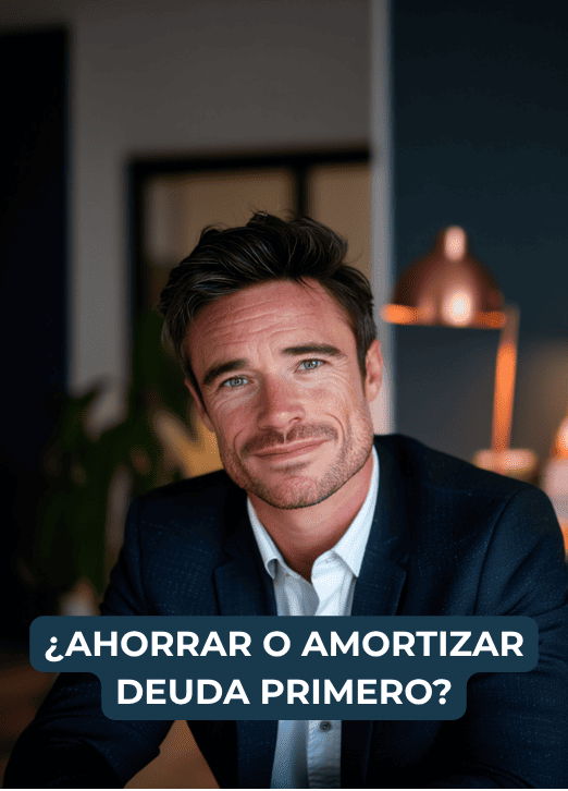 ¿Ahorrar o amortizar deuda primero?